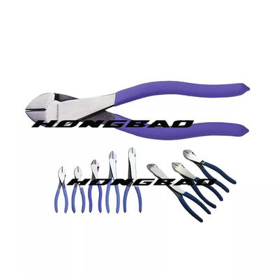 고탄소강 CRV 뜨내기 일꾼을 줄이는 8 &quot; 살찐 거대두 케이블 사변형 커터 플라이어들 쪽