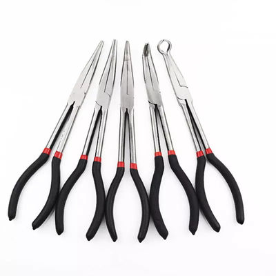 11 &quot; 20 도 각을 이루는 클립 곡선 장기간은 장비를 만들어 보석을 위한 부패한 앞끝 플라이어들에 도달합니다