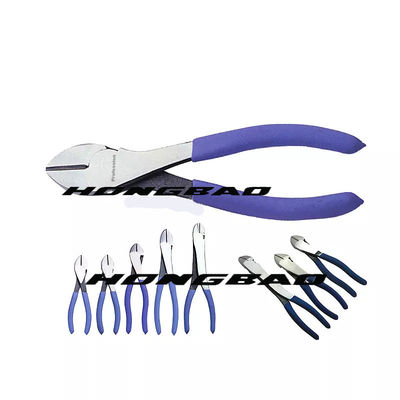 고탄소강 CRV 뜨내기 일꾼을 줄이는 8 &quot; 살찐 거대두 케이블 사변형 커터 플라이어들 쪽