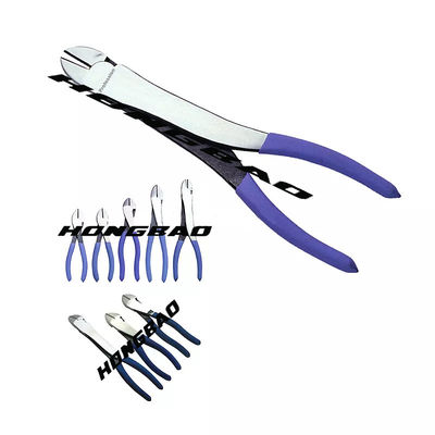 고탄소강 CRV 뜨내기 일꾼을 줄이는 8 &quot; 살찐 거대두 케이블 사변형 커터 플라이어들 쪽