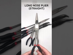 11번 여분 긴 도달거리 플라이어들 툴스테이션 그립 팁 13 밀리미터 호스 그리퍼 1/2 라운드 상단