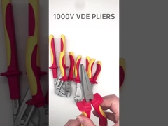 플라이어들 케이블 크림핑을 벗기는 1000V 프이드 손 공구 세트 200 밀리미터 8  인치 절연선